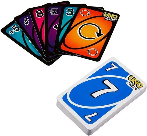 Miniatura 4 de Juego De Mesa Uno Flip - Cartas De 2 Lad